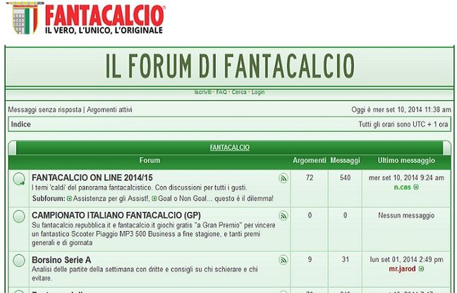 La ripresa del campionato si aspetta sul Forum