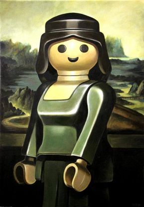 Storia dell'arte con i playmobil: giocattoli protagonisti dei celebri quadri