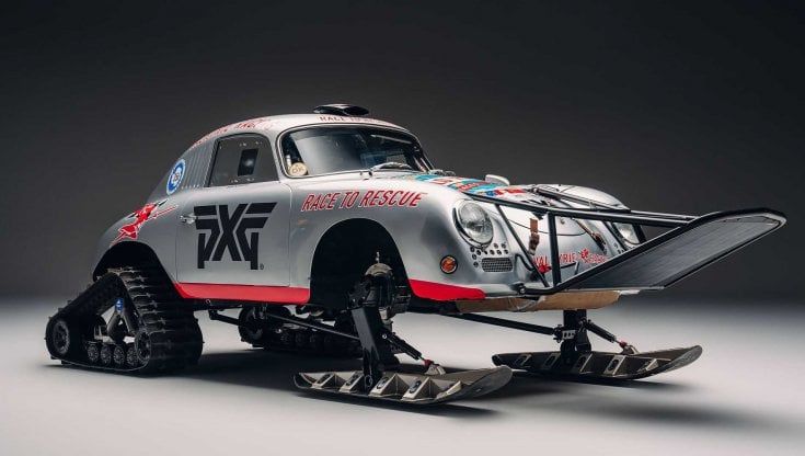 Una Porsche 356 in Antartide: la traversata no limit di Renée Brinkerhoff