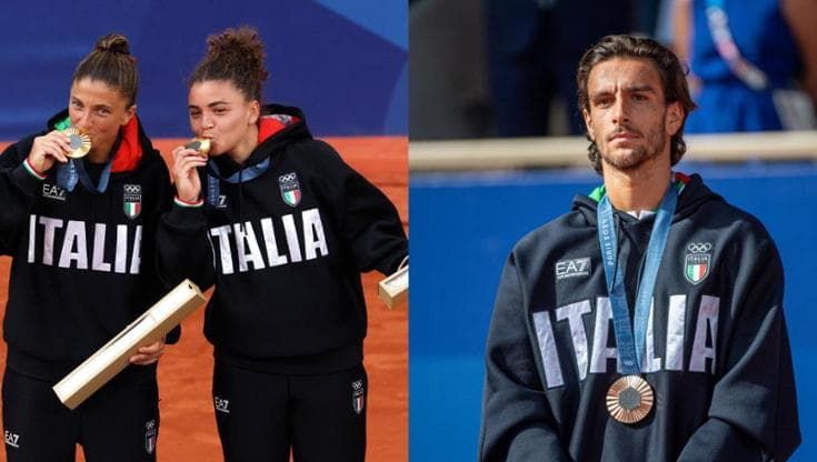 Da Parigi a Parigi, la gioia 100 anni dopo: il tennis azzurro festeggia le sue medaglie olimpiche
