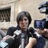 La sindaca presenta lista M5S nella sede della Città metropolitana. Il Pd: confonde istituzioni con partito 