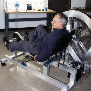 Un'ora di cyclette e la casa si illumina