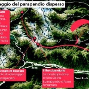 "Dopo l'errore in volo a piedi giù da 3 mila metri fino al valle, per salvarmi"