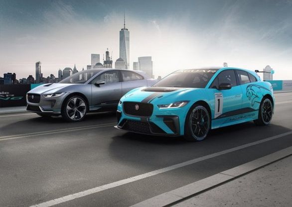 Jaguar I-Pace eTrophy Racecar