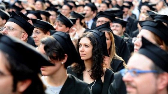 La protesta dei dottorandi <br />costretti a scegliere tra studio e lavoro