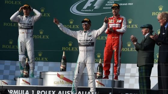 Doppietta Mercedes in Australia, terzo Vettel: in F1 è sempre dominio Hamilton