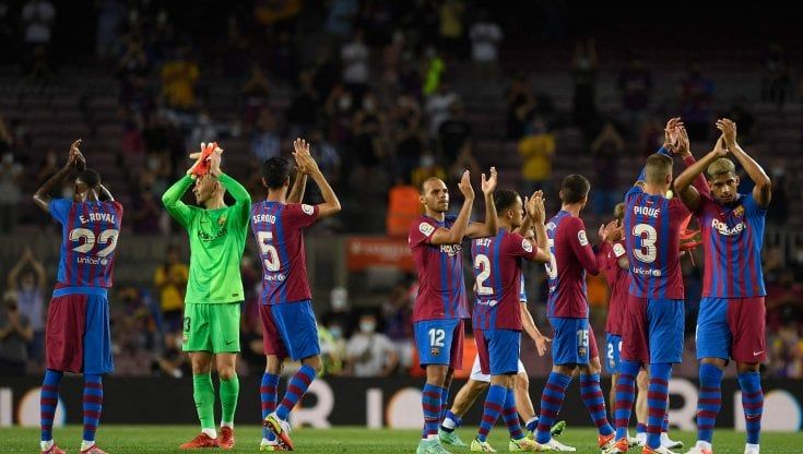 Liga: poker del Barcellona nella prima del dopo Messi, l'Atletico riparte vincendo