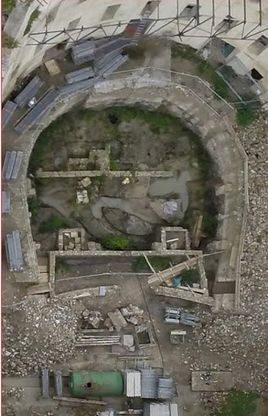 Rimini, da lavori al teatro spuntano i resti di una basilica paleocristiana