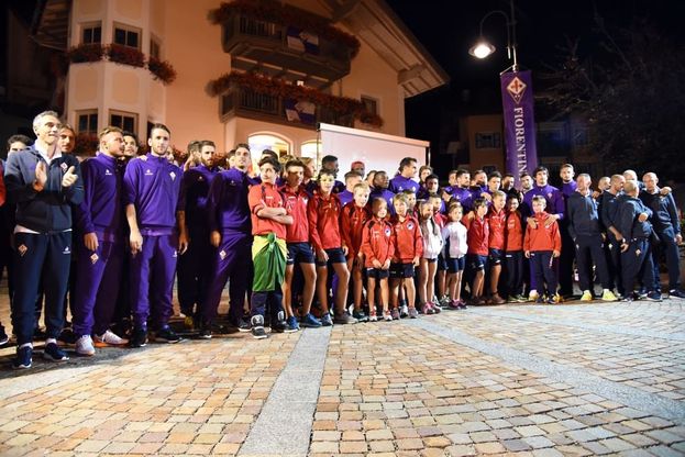 Fiorentina, presentata la squadra a Moena