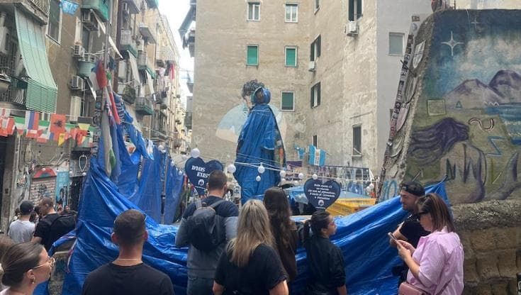 Napoli, largo Maradona chiude ancora per protesta. Il Comune: “Nessun progetto presentato”