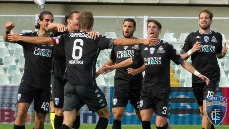 Serie B: Empoli-Pisa 3-1, gli azzurri restano da soli in vetta alla classifica