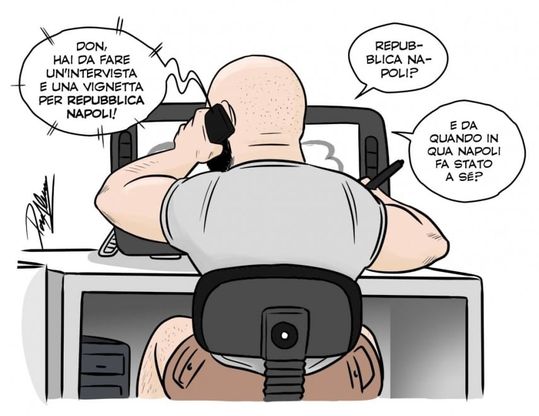 Don Alemanno, le vignette in esclusiva per Repubblica&nbsp;
