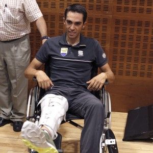 Ciclismo, Contador non recupera: salter&agrave; anche la Vuelta
