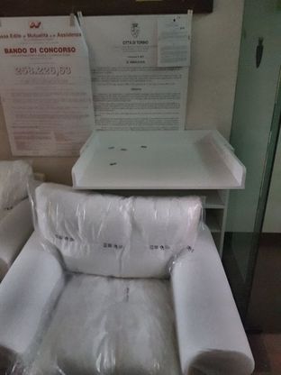 Ecco il fasciatoio della sindaca a Palazzo Civico 