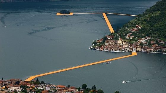 The Floating Piers di Christo, istruzioni per l'uso: dove e come arrivare sul Lago d'Iseo