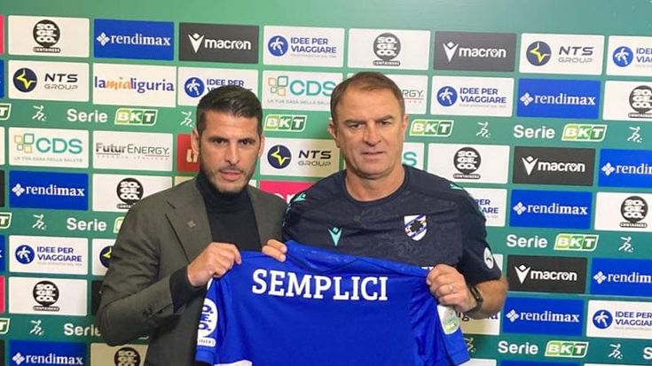 Sampdoria, la ricetta di Semplici: “Liberiamoci delle paure e torneremo grandi”