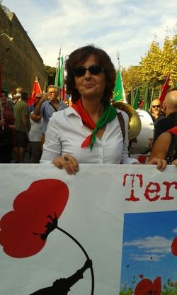 Chianciano, 600 in corteo: partigiani contro il raduno di Casapound