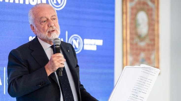 De Laurentiis: “Abbiamo vinto rispettando le regole in un calcio che falsa la competizione, Napoli punto di arrivo dei campioni”