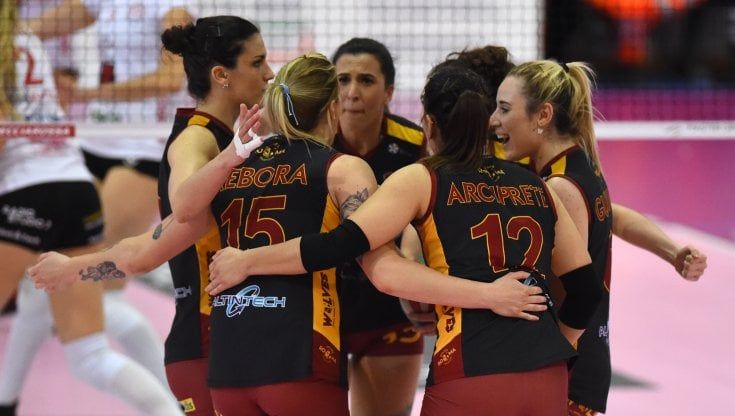 Volley femminile: storica Acqua &amp; Sapone Roma, vola per la prima volta in A1