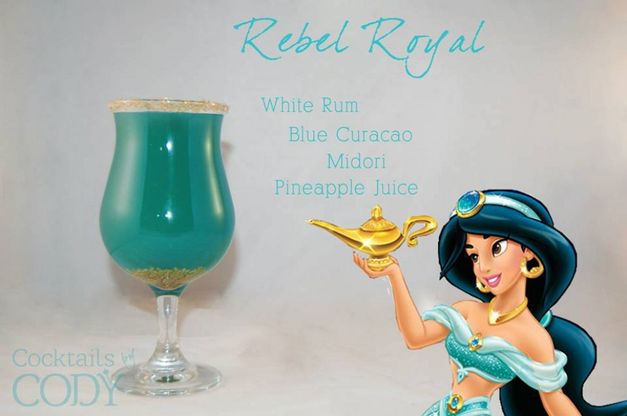 Eroine e principesse Disney: il cocktail &egrave; da favola