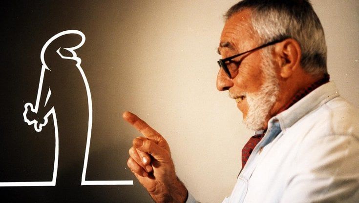 Alla scoperta del mondo della Linea: nello studio delle meraviglie di Osvaldo Cavandoli