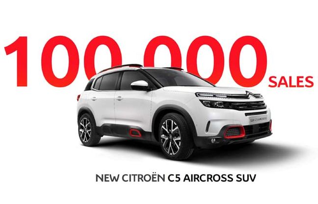 Citroën C5 Aircross, che record