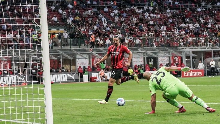 Milan-Lazio 2-0, Ibrahimovic torna dopo quattro mesi e va subito a segno