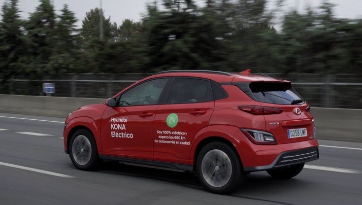 Il record della Kona elettrica: 790 km con un pieno di energia