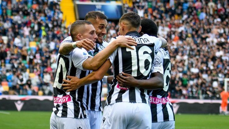 Udinese-Empoli 4-1: i friulani corrono, i toscani non sanno più vincere