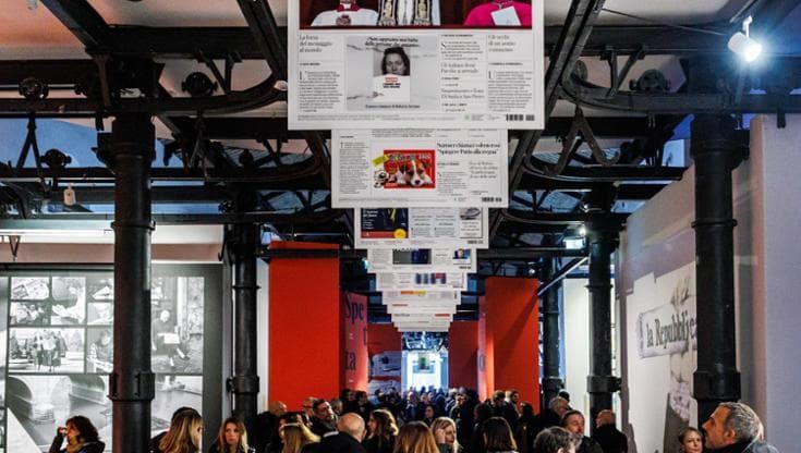 Rep50, l'inaugurazione della mostra: "Ecco il nostro giornale-comunità"