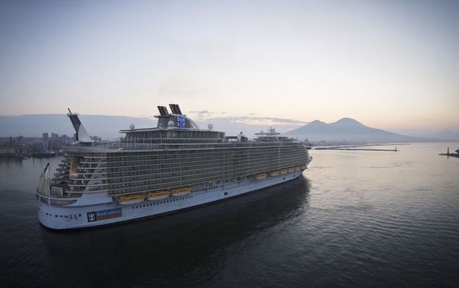 In porto la "Oasis of the Seas", la nave da crociera pi&ugrave; grande del mondo