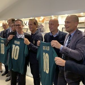 Gli azzurri in visita ai bimbi malati: "Un'esperienza che ci dà energia"