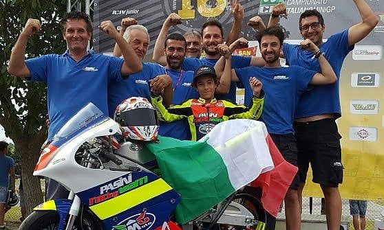 Moto MiniGP, Boncinelli vince il titolo italiano