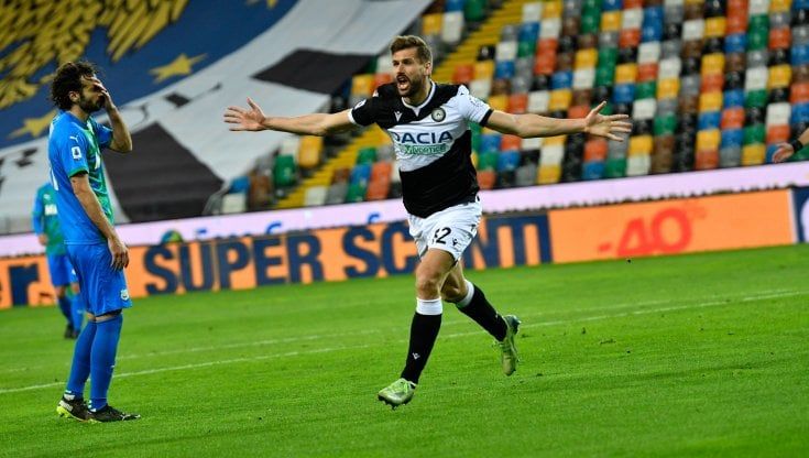 Udinese-Sassuolo 2-0: Llorente e Pereyra trascinano i  bianconeri