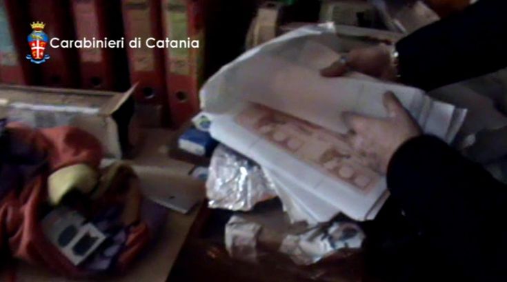 Centrale dei falsi, un arresto a Catania