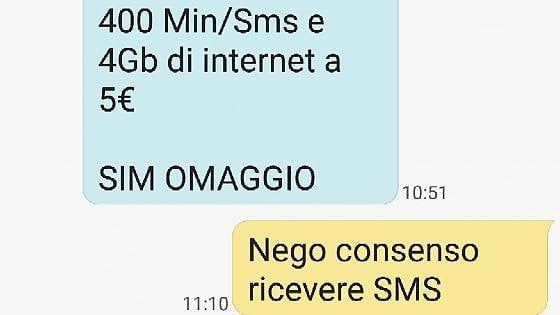"Come sono riuscito a bloccare gli sms pubblicitari degli operatori telefonici"