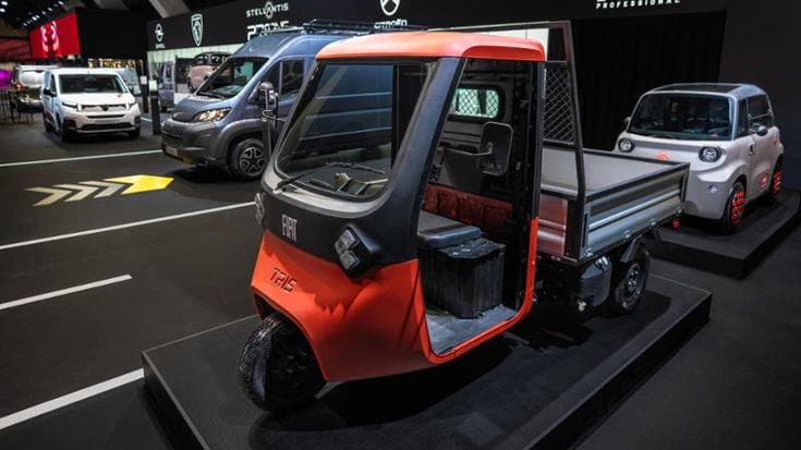 Arriva Fiat Tris, l’erede dell’Ape car in versione elettrica