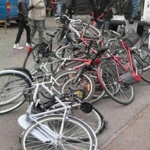 Dora Vanchiglia, 38 biciclette in attesa di padrone