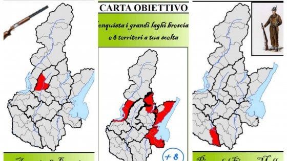 Armate, carte e dadi: il Risiko alla conquista del Bresciano