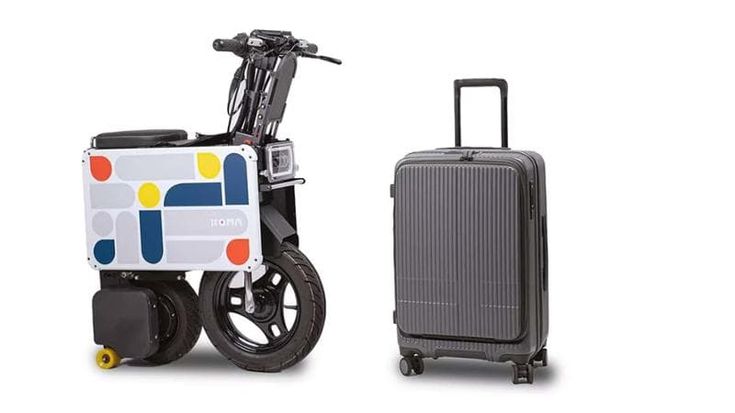 Arriva lo scooter elettrico che si chiude come un trolley. Come funziona