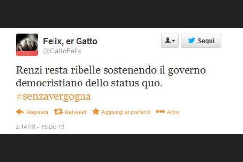 Renzi Ribelle Twitter Si Scatena Repubblica It Home in evidenza gasperini, gómez e quel che resta dell'amore. la repubblica