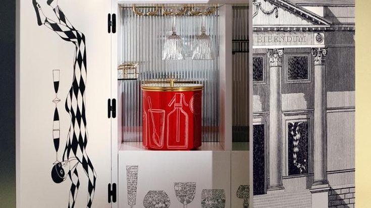 Palladiana e Arlecchini di Fornasetti
