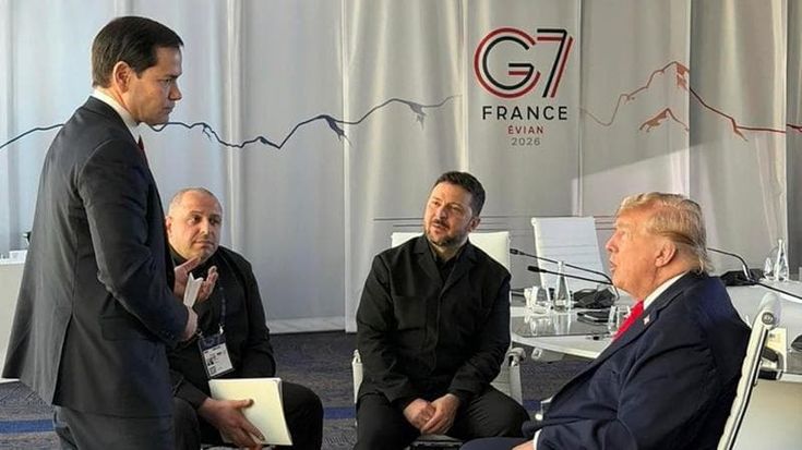 Al G7 la pace Trump-Zelensky: “La guerra deve finire presto, sanzioni al petrolio di Putin”