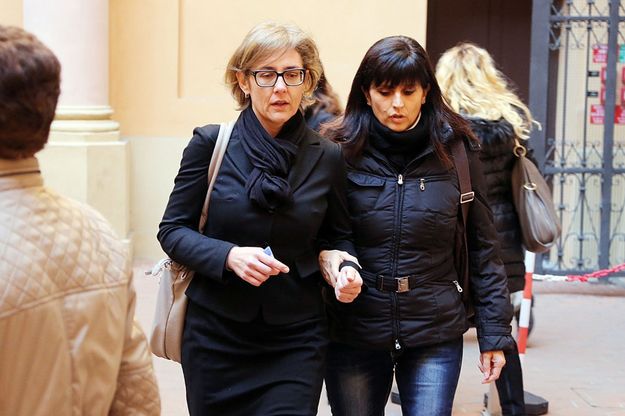 Bologna, Annamaria Franzoni all'udienza<br />sulla richiesta di detenzione domiciliare
