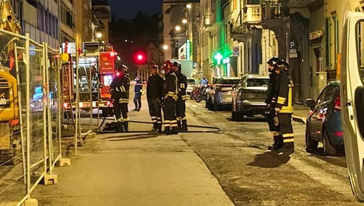 Firenze, fuga di gas in via Masaccio: strada chiusa