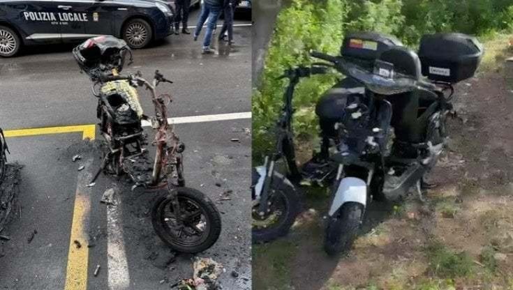 Bari, scooter a noleggio vandalizzati: scoperti tre ragazzi fra i 13 e i 17 anni. "Per due di loro non era la prima volta"
