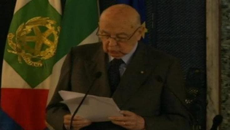 Napolitano: "Violenza sulle donne: quelle morti sono lutto collettivo"