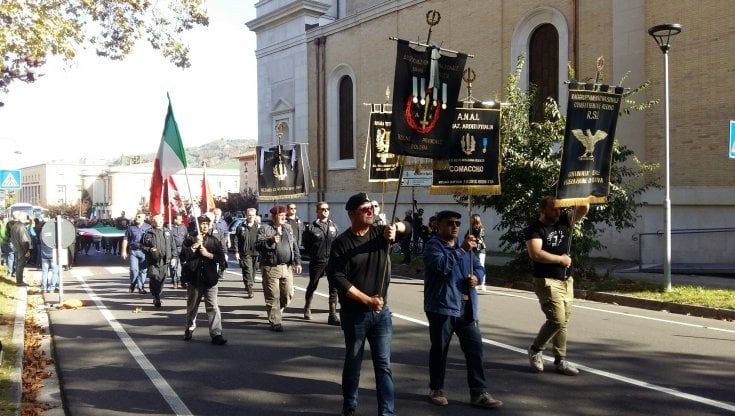 Provocazione a Predappio, corteo per la morte del Duce 