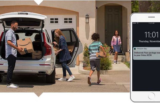 Volvo e Amazon, una partnership per le consegne in auto