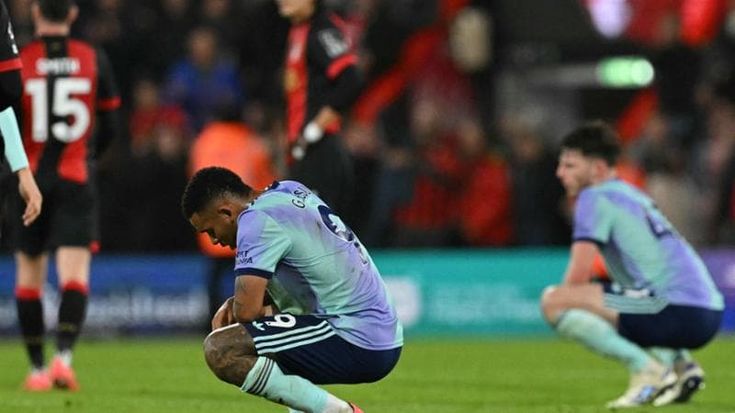 Arsenal, niente vetta: sconfitto 2-0 a Bournemouth